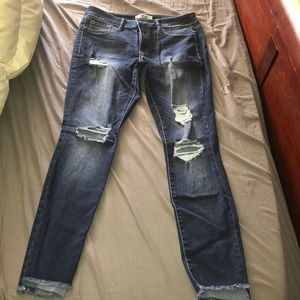 Dark wash jeans